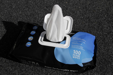 Uniwipe Ultragrime wet cleaning wipes create cleanliness